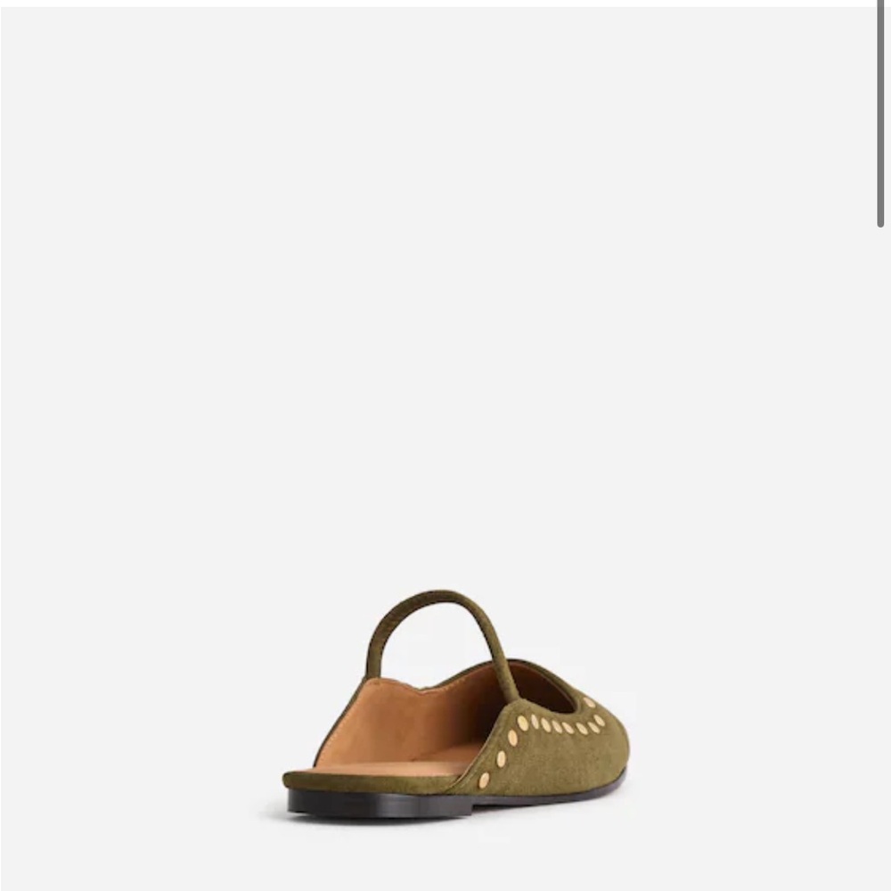 Madewell Greta Ballet Flat Mule NWT - Picture 3 of 7